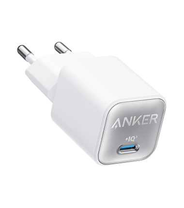 Anker 511 Nano 3 Wall Charger 30W 1C, White | Anker