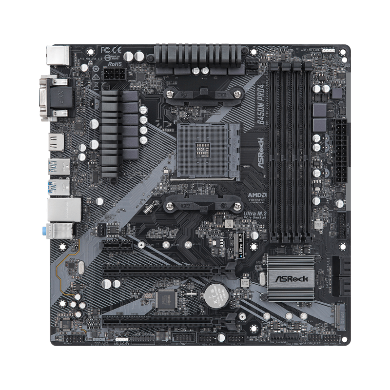 Płyta główna ASRock B450M PRO4 R2.0