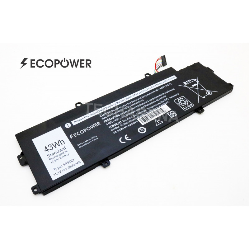Dell 5R9DD Chromebook 11 3120 2015 P22T EcoPower 3 celių 3800mah baterija