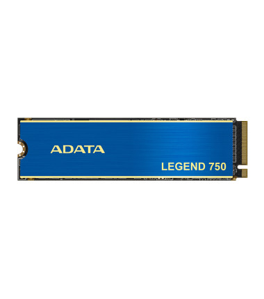 ADATA | LEGEND 750 | 500 GB | SSD form factor M.2 2280 | Solid-state drive interface PCIe Gen3x4 | Read speed 3500 MB/s | Write 