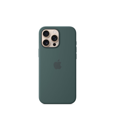 Apple iPhone 16 Pro Max Silicone Case with MagSafe - Lake Green