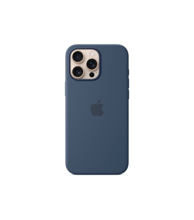 Apple iPhone 16 Pro Max Silicone Case with MagSafe - Denim