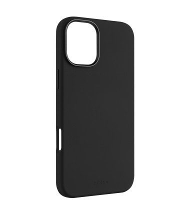 Fixed | MagFlow | Back Cover | Apple | iPhone 16 Plus | Silicone | Black