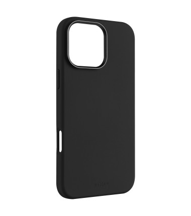 Fixed | MagFlow | Back Cover | Apple | iPhone 16 Pro Max | Silicone | Black