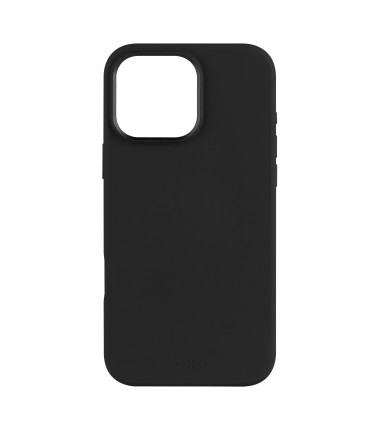 Fixed | MagFlow | Back Cover | Apple | iPhone 16 Pro Max | Silicone | Black