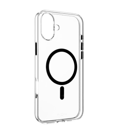 Fixed | MagPurity | Back Cover | Apple | iPhone 16 Plus | TPU | Clear, Black