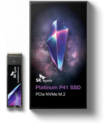 SK Hynix Platinum P41 SSD | 500 GB | SSD form factor M.2 2280 | Solid-state drive interface PCIe Gen4x4 | Read speed 7000 MB/s |