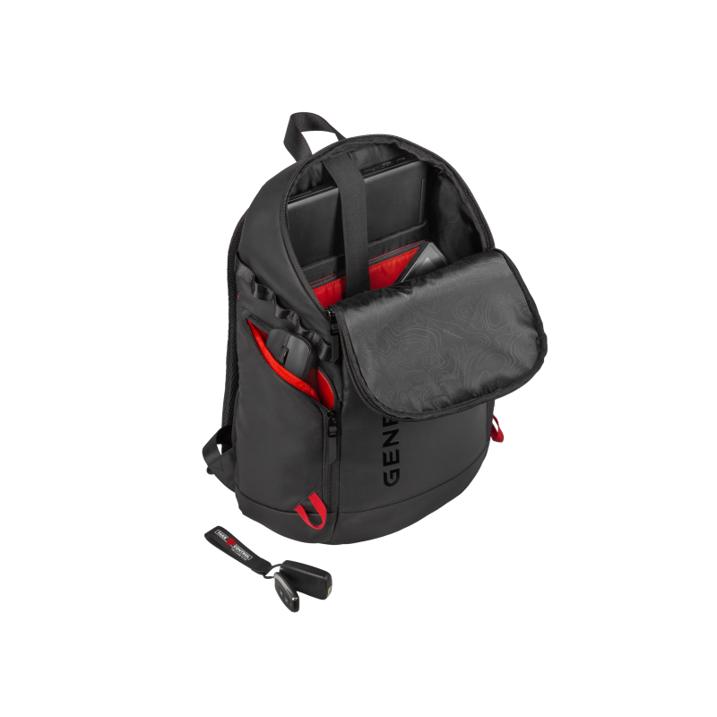 Genesis Pallad 420 | Fits up to size 15.6 " | Laptop Backpack | Black | Waterproof