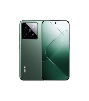 Xiaomi | 14 | Jade Green | 6.36 " | LTPO OLED | 1200 x 2670 pixels | Qualcomm | Internal RAM 12 GB | 512 GB | Dual SIM | 4G | 5G