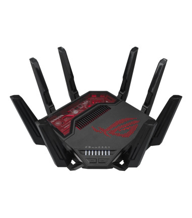 WiFi 7 Tri-band Gaming Router | ROG Rapture GT-BE19000 | 802.11ax | 10/100/1000 Mbit/s | Ethernet LAN (RJ-45) ports 1 | Mesh Sup