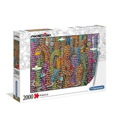 Clementoni Puzzle 2000 pieces Mordillo The Jungle | CLEMENTONI