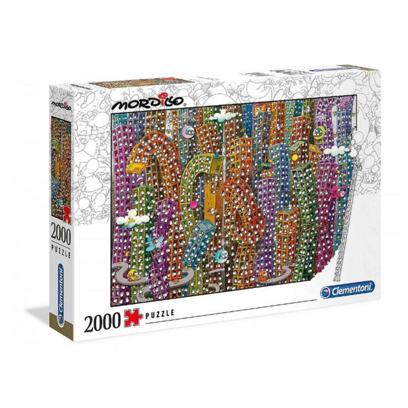 Clementoni Puzzle 2000 pieces Mordillo The Jungle | CLEMENTONI