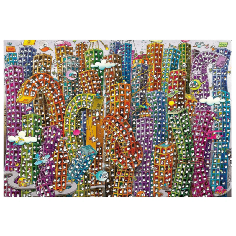 Clementoni Puzzle 2000 pieces Mordillo The Jungle | CLEMENTONI