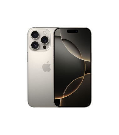 Apple iPhone 16 Pro Max | Natural Titanium | 6.9 " | Super Retina XDR | 2868 x 1320 pixels | Apple | A17 Pro | Internal RAM 8 GB