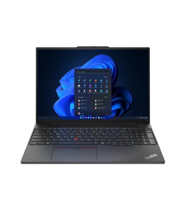 Lenovo ThinkPad E16 | Black | 16 " | IPS | WUXGA | 1920 x 1200 pixels | Anti-glare | Intel Core Ultra 7 | 155H | 16 GB | SO-DIMM