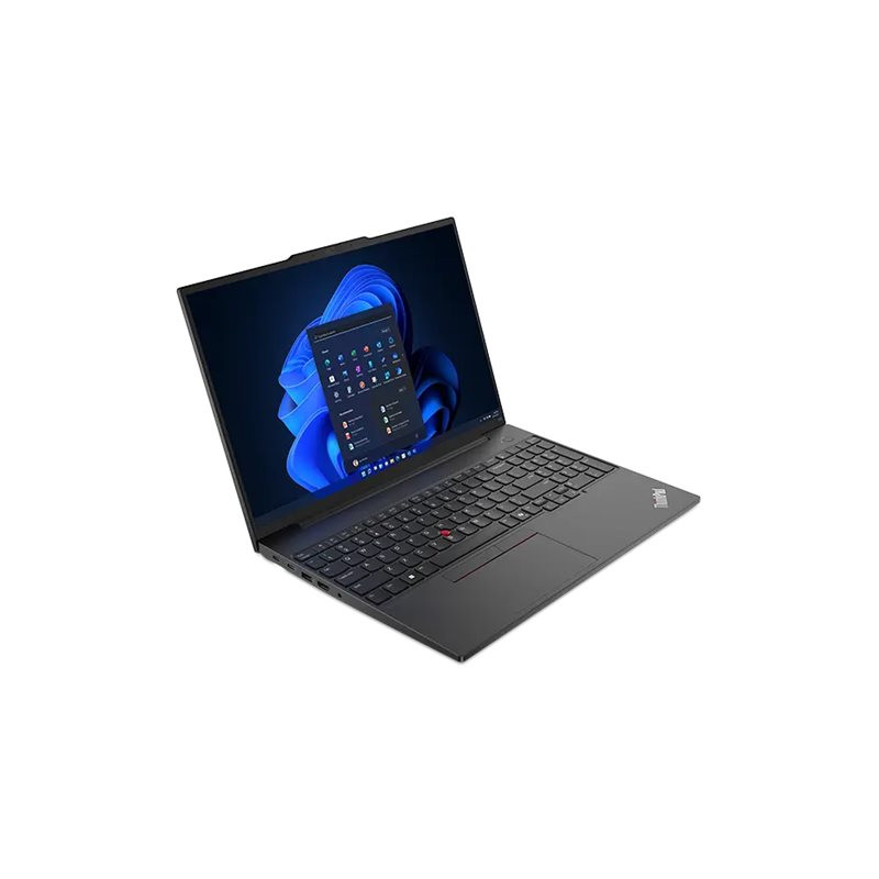 Lenovo ThinkPad E16 | Black | 16 " | IPS | WUXGA | 1920 x 1200 pixels | Anti-glare | Intel Core Ultra 7 | 155H | 16 GB | SO-DIMM