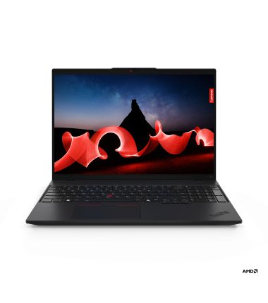 Lenovo ThinkPad L16 | Black | 16 " | IPS | WUXGA | 1920 x 1200 pixels | Anti-glare | AMD Ryzen 5 PRO | 7535U | 16 GB | SO-DIMM D