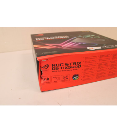 SALE OUT. Asus GS-AX5400 ROG STRIX Wireless Router,WiFi 6 Dual Band Gaming, EU+Uk plug | ROG STRIX GS-AX5400 | 802.11ax | 5400 M