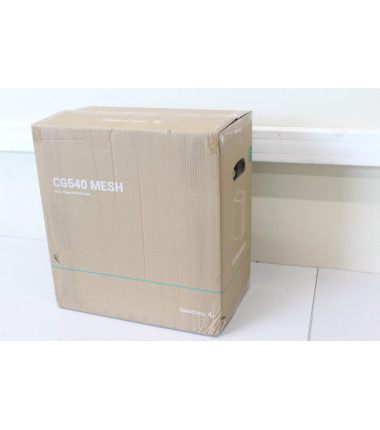 SALE OUT. Deepcool CG540 MID TOWER CASE | Deepcool | Case | CG540 | Black | Mid Tower | DAMAGED PACKAGING, DAMAGED TOP BACK CORN