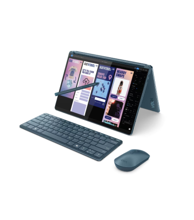 Lenovo Yoga Book 9 13IMU9 | Tidal Teal | 2x13.3 " | OLED | Touchscreen | 2.8K | 2880 x 1800 pixels | Glossy | Intel Core U7 | 15