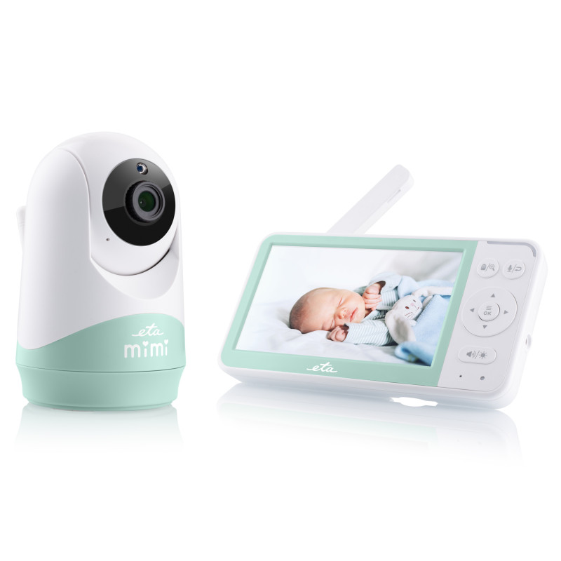 ETA | Baby Monitor | ETA530690000 MIMI | Flexible camera | White/Green