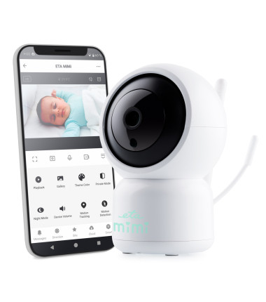 ETA | Baby Monitor | ETA630690000 MIMI | Flexible camera | White