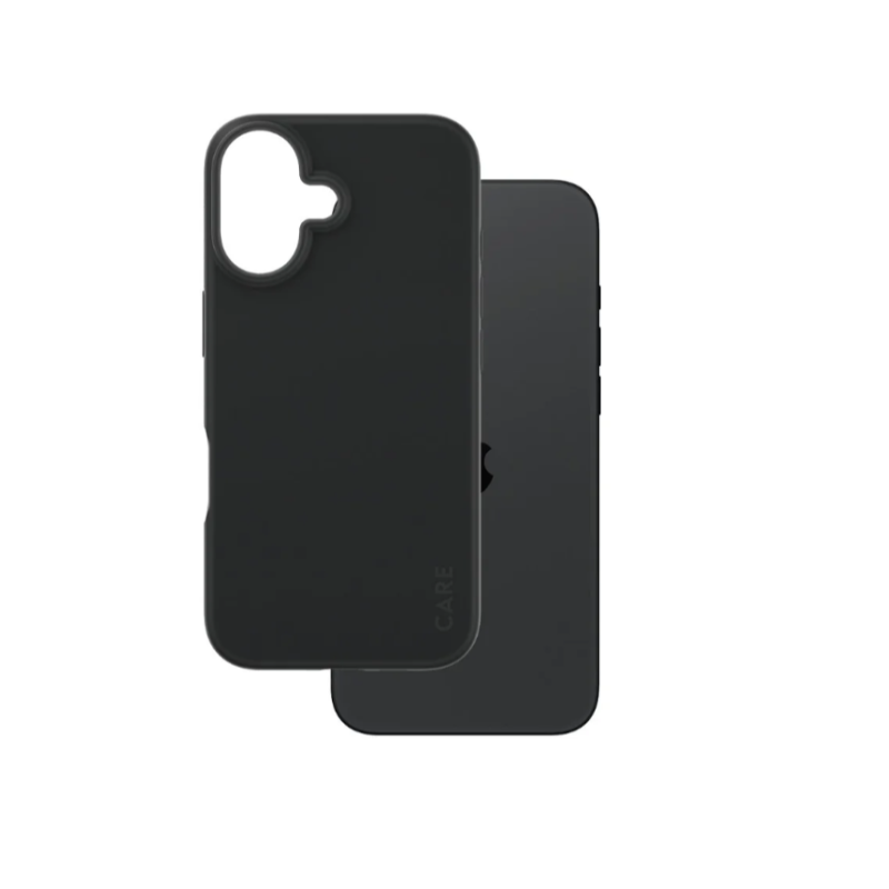 CARE by PanzerGlass Case Fashion Black iPhone 16 | CARE