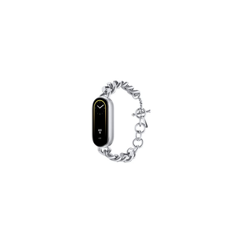 Xiaomi Cuban Chain Strap | 140–200mm | Silver | Stainless Steel