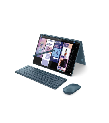 Lenovo | Yoga Book 9 13IMU9 | Tidal Teal | 13.3 " | Touchscreen | 2880 x 1800 pixels | Glossy | Intel Core i7 | 155U | 32 GB | L