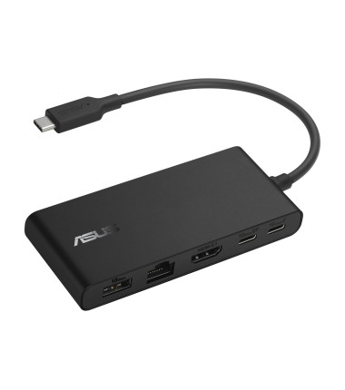 Asus Dual 4K USB-C Dock DC201 | Ethernet LAN (RJ-45) ports 1 | USB 3.0 (3.1 Gen 1) Type-C ports quantity 3 | HDMI ports quantity