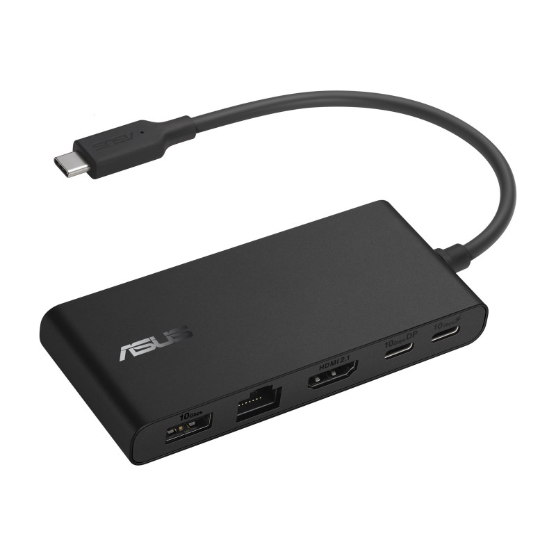 Asus Dual 4K USB-C Dock DC201 | Ethernet LAN (RJ-45) ports 1 | USB 3.0 (3.1 Gen 1) Type-C ports quantity 3 | HDMI ports quantity