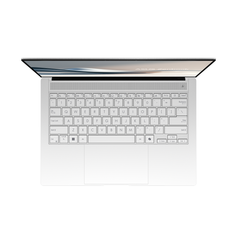 Asus Zenbook S 14 | Scandinavian White | 14 " | OLED | 2880 x 1800 pixels | 120 Hz | Glossy | Intel LNL Core Ultra | 5 16 GB | 1