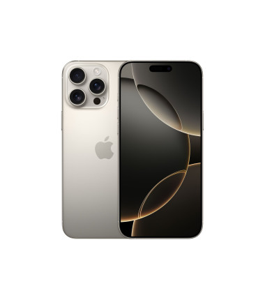 Apple iPhone 16 Pro | Natural Titanium | 6.3 " | Super Retina XDR | 2622 x 1206 pixels | Apple | A18 Pro | Internal RAM 8 GB | 1