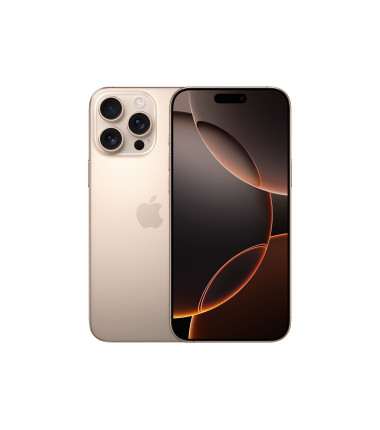 Apple iPhone 16 Pro | Desert Titanium | 6.3 " | Super Retina XDR with ProMotion | 2622 x 1206 pixels | A18 Pro | Internal RAM 8 