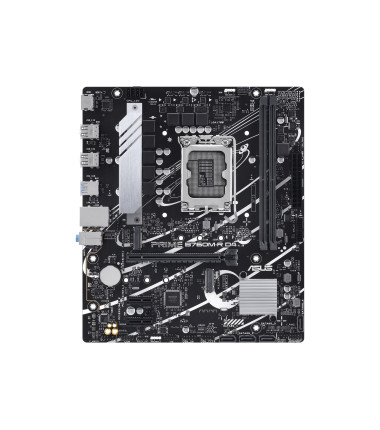 Asus PRIME B760M-R D4 | Processor family Intel | Processor socket LGA1700 | Number of SATA connectors 4