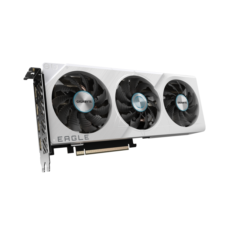 Gigabyte GeForce RTX 4060 Ti EAGLE OC ICE 8G | NVIDIA | 8 GB | GeForce RTX 4060 Ti | GDDR6 | HDMI ports quantity 2 | PCI-E 4.0 |