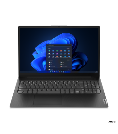 Lenovo Essential V15 G4 AMN | Black | 15.6 " | TN | FHD | 1920 x 1080 pixels | Anti-glare | AMD Ryzen 3 | 7320U | 8 GB | Soldere