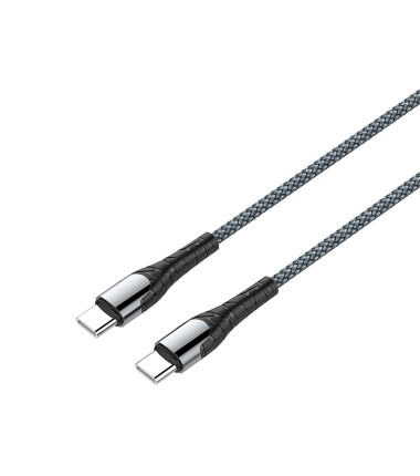 ColorWay Cable Type-C - Type-C (PD Fast Charging 65W) 3.0А, 1m | CW-CBPDCC040-GR