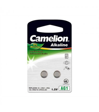 Camelion AG1 LR60 LR621 364  Alkaline Buttoncell  2 pc(s) baterija