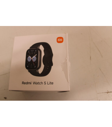 Redmi Watch 5 Lite | GPS (satellite) | AMOLED | 1.96” | DAMAGED PACKAGING | Black