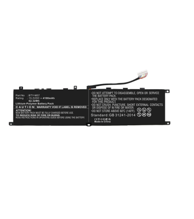 MSI battery BTY-M57 GP66 GP76 Leopard 10UG