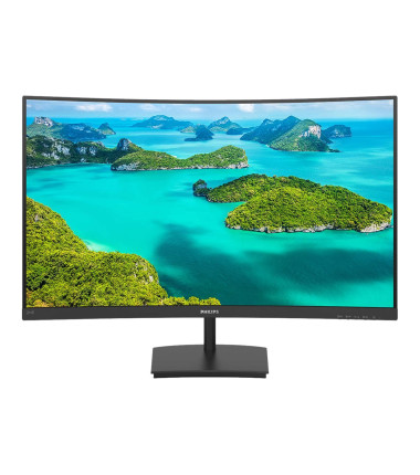 Philips | Curved LCD Monitor | 241E1SCA/00 | 24 " | VA | FHD | 16:9 | 75 Hz | 5 ms | 1920 x 1080 pixels | 250 cd/m² | HDMI ports