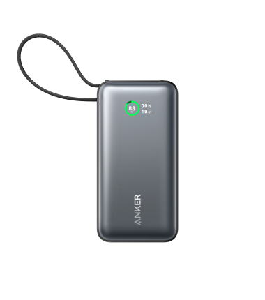 Anker 545 Nano Power Bank | A1259G11 | 10000 mAh | Black