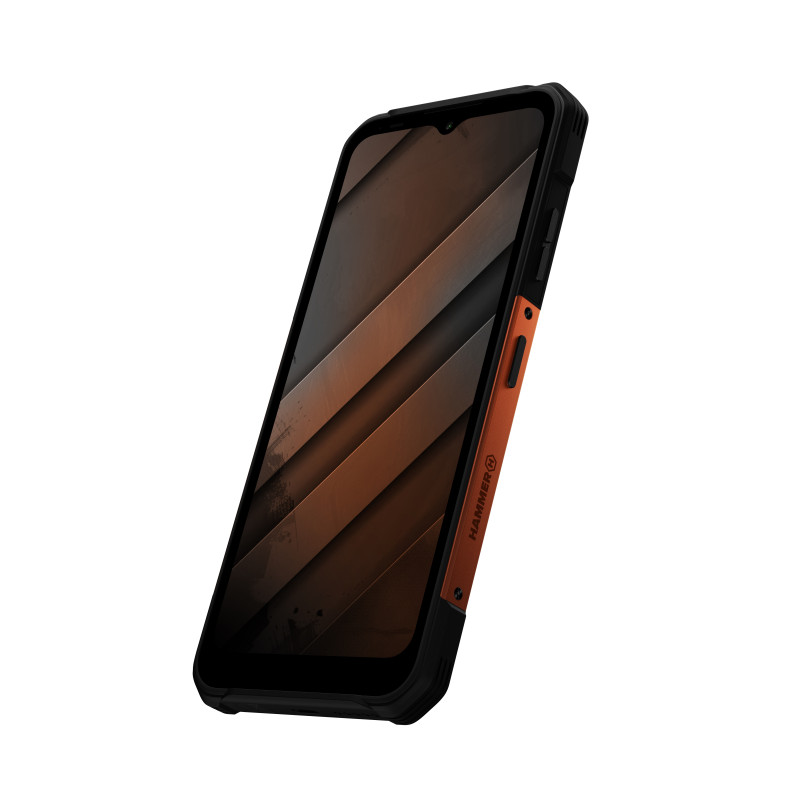 Hammer Construction | 2 Thermal 5G | Orange | 6.58 " | IPS | 1080 x 2408 pixels | Mediatek | Dimensity 6300 | Internal RAM 8 GB 