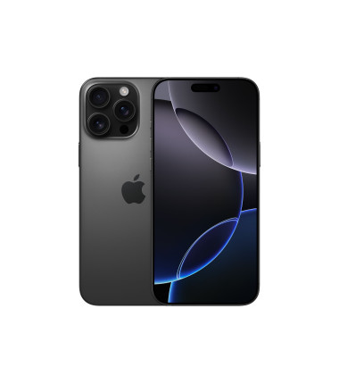 Apple iPhone 16 Pro | Black Titanium | 6.3 " | Super Retina XDR | 2622 x 1206 pixels | Apple | A18 Pro | Internal RAM 8 GB | 128