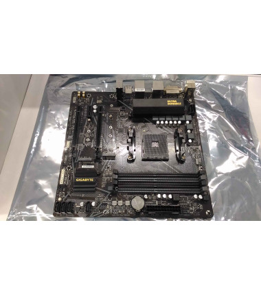 SALE OUT. GIGABYTE B550M DS3H 1.0 M/B, USED, REFURBISHED, WITHOUT ORIGINAL PACKAGING AND ACCESSORIES, ONLY BACK PANEL INCLUDED |