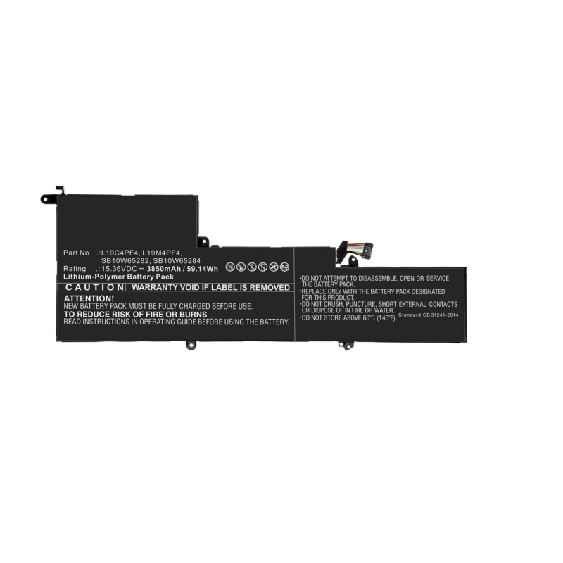 Lenovo battery YOGA Slim 7-14 L19C4PF4 L19M4PF4 CP Lenovo battery YOGA Slim 7-14 L19C4PF4 L19M4PF4 CP