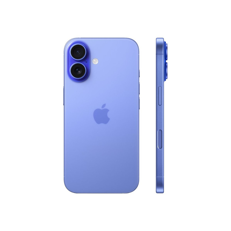 Apple iPhone 16 | Ultramarine | 6.1 " | Super Retina XDR | 2556 x 1179 pixels | A18 | Internal RAM 8 GB | 512 GB | Dual SIM | 4G