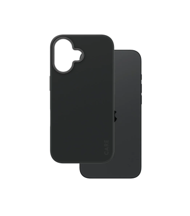 CARE Fashionable Case | Back cover | Apple | iPhone 16 | Recycled plastic | Black | MagSafe