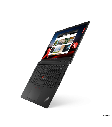 Lenovo ThinkPad T14s | Deep Black | 14 " | IPS | WUXGA | 1920 x 1200 pixels | Anti-glare | AMD Ryzen 5 | 7540U | 16 GB | Soldere